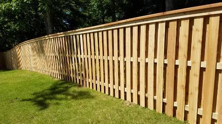 wood fence installation in Nokomis Florida