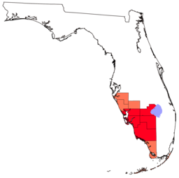 map of southwest Florida